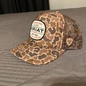 Ariat Brown Camo Mesh Cap